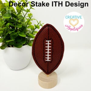 Football Decor Stakes ITH Design