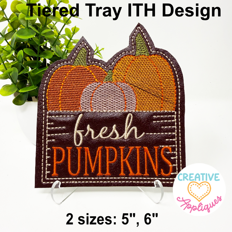 Fresh Pumpkins ITH Design