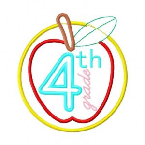 4th Grade Apple Patch