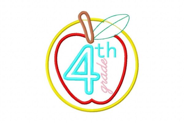 4th Grade Apple Patch