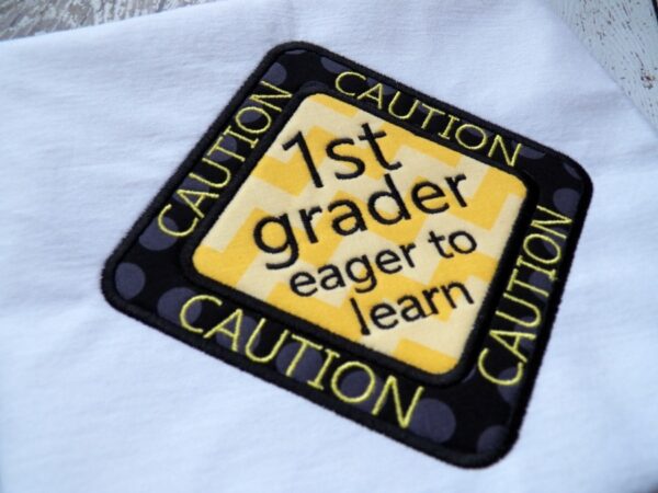 Caution 1st Grader