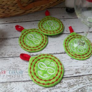 Ornament Coaster and Mug Rug