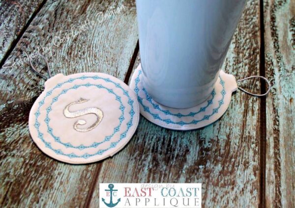 Ornament Coaster and Mug Rug