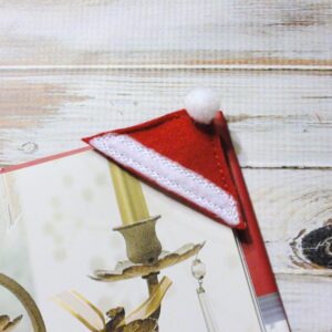 Santa Hat Bookmark