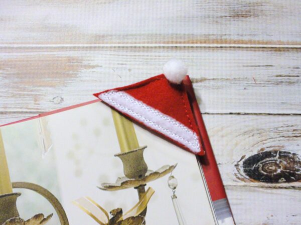 Santa Hat Bookmark