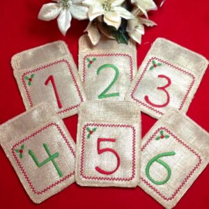 Gingerbread Advent Banner