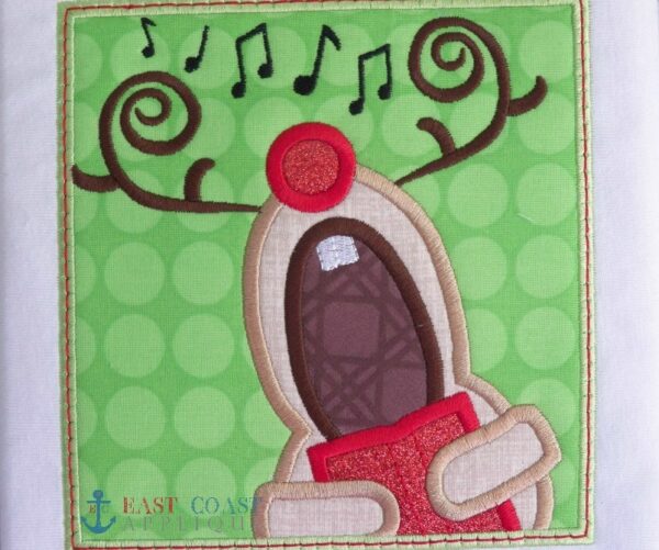 Singing Reindeer Patch