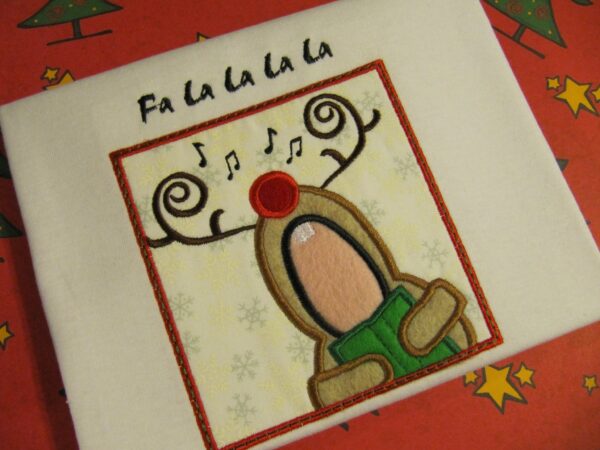 Singing Reindeer Patch