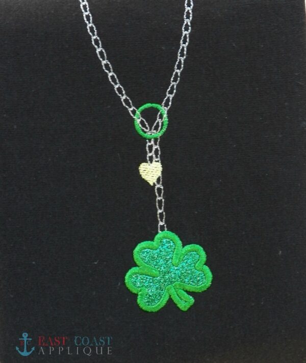 Shamrock Drop Necklace