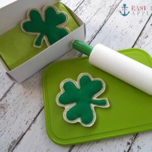 Shamrock Felt Cookie