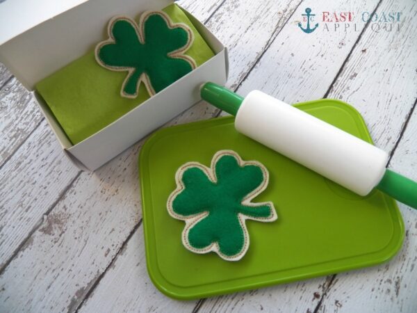 Shamrock Felt Cookie