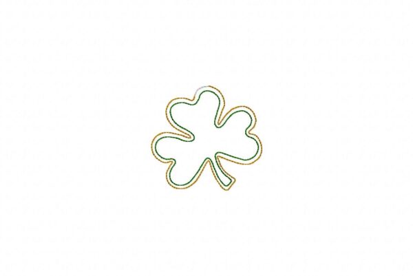 Shamrock Felt Cookie