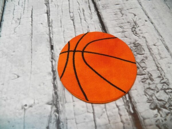 Basketball Coaster and Mug Rug