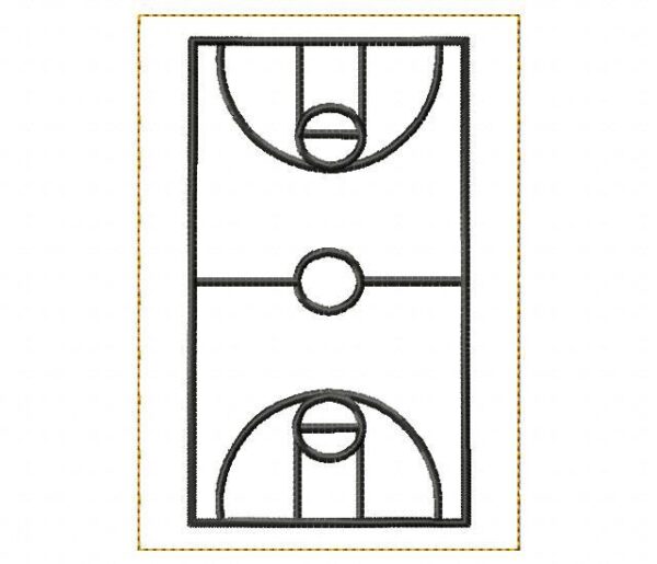 Basketball Coaster and Mug Rug