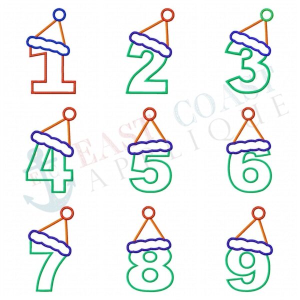 Party Hat Numbers