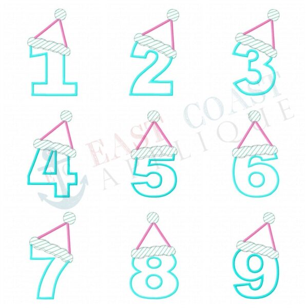 Shabby Hat Numbers