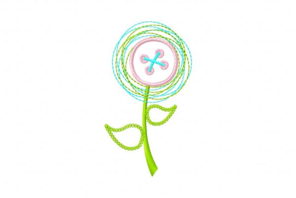 Button Flower