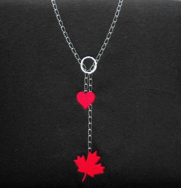 Canada Drop Necklace