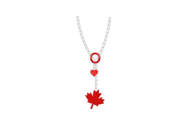 Canada Drop Necklace