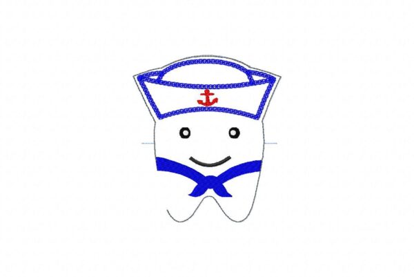 Sailor Tooth Pillow