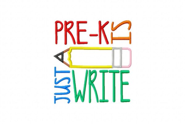 Just Write Pre-K