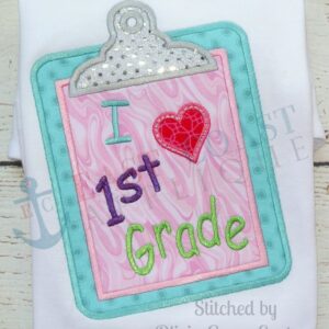 1st Grade Clipboard