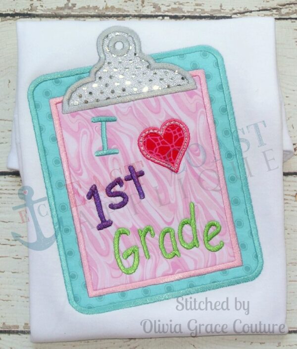 1st Grade Clipboard