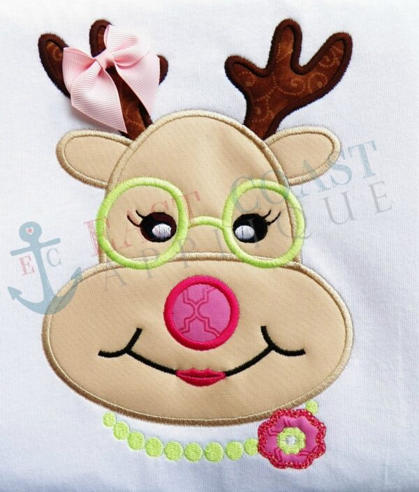 Nerdy Girl Reindeer