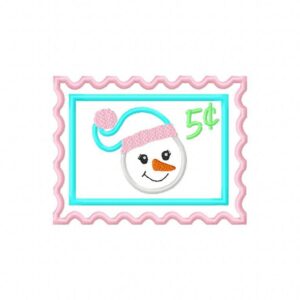 Snowman Stamp