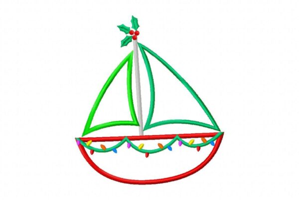 Christmas Sailboat