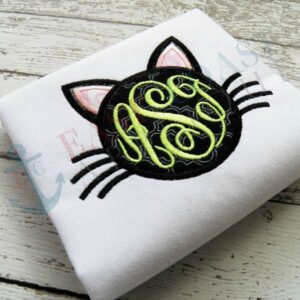 Cat Face Monogram