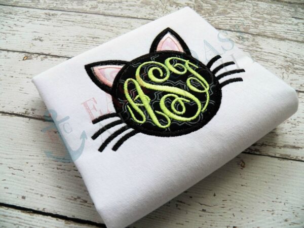 Cat Face Monogram