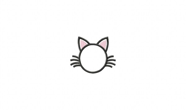 Cat Face Monogram