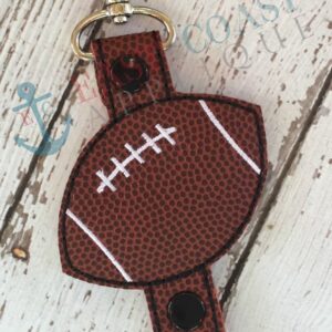 Football Double Tab Keyfob