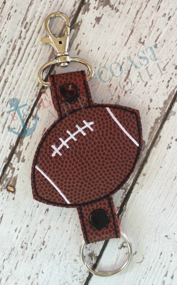 Football Double Tab Keyfob