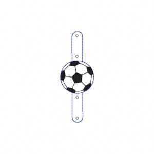 Soccer Double Tab Keyfob