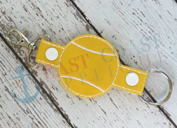 Tennis Double Tab Keyfob