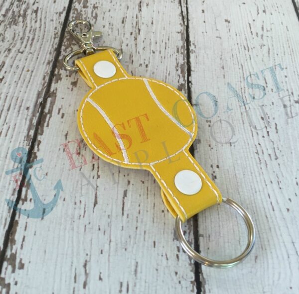 Tennis Double Tab Keyfob