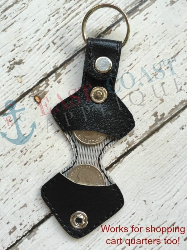 Double Guitar Pick Keyfob