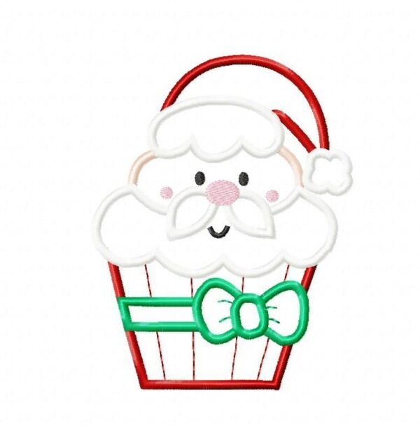 Santa Cupcake