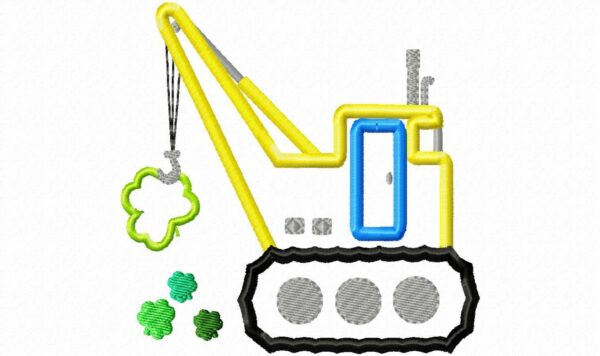 Crane of Shamrocks