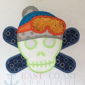 Snowboard Skull