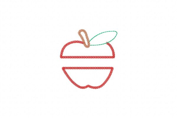 Vintage Divided Apple