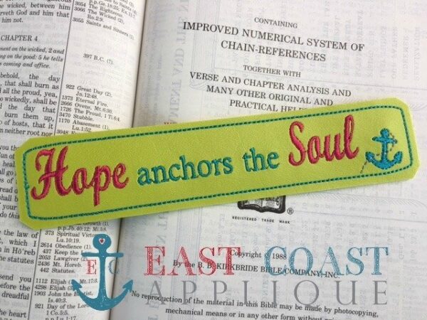 Hope Anchor Bookmark