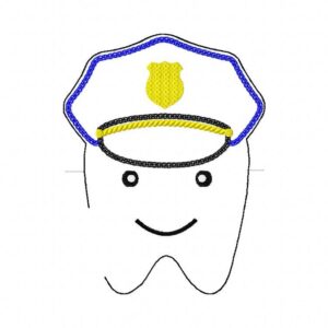 ITH Policeman Tooth Pillow