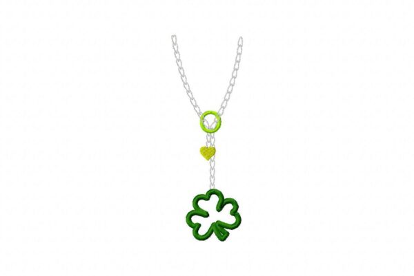 Shamrock Drop Necklace