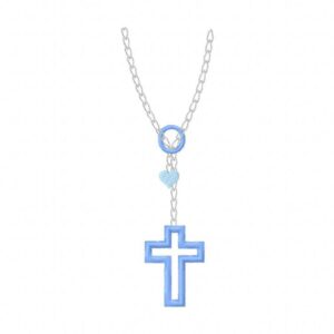 Cross Drop Necklace