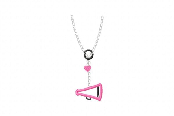 Megaphone Drop Necklace