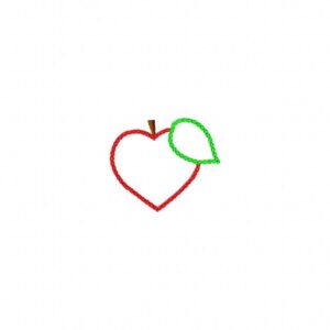 Apple Heart Clip'em