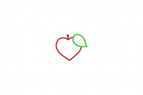 Apple Heart Clip'em